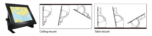 Marine Flush Mount display mounting